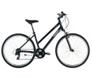 Kenzel Dámské krosové kolo Stroller Cross woman 2025 černo-stříbrné (rám. 48)