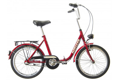 Kenzel Skládací kolo Camping Classic 3spd bordové