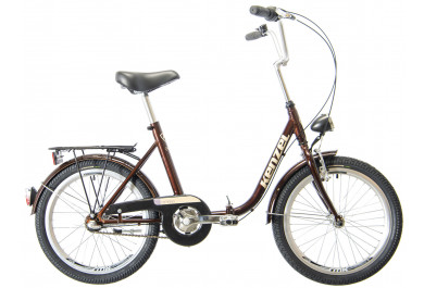 Kenzel Skládací kolo Camping Classic 3spd hnědé