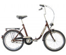 Kenzel Skládací kolo Camping Classic 3spd hnědé
