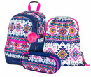 BAAGL SET 3 Boho: batoh, penál, sáček