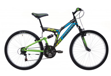 Kenzel Axel SF26 Horské celoodpružené kolo, 2026, černé