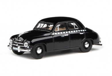 Abrex Škoda 1201 (1956) Taxi, černá 1:43