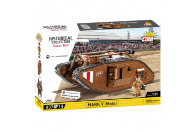 Cobi 2984 Great War Mark V (Male) no 9199, 1:35, 837 kostek