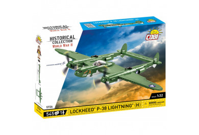 Cobi 5726 II WW Lockheed P-38H Lightning, 1:32, 545 kostek