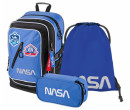 BAAGL SET 3 NASA CUBIC: batoh, penál a sáček