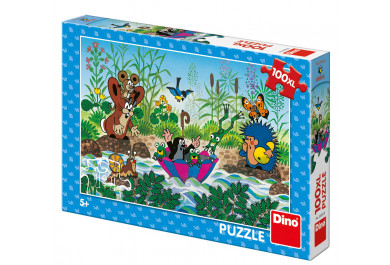 Dino Puzzle Krtečkova plavba 100XL