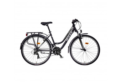 Mayo XR Basic Trek Low Dámské trekové kolo 2025 černo-šedé