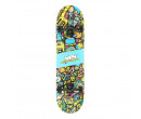 Skateboard Nils Extreme CR3108SA COLOR WORMS 2, 78x20 cm