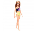 Mattel Barbie v plavkách s pruhy