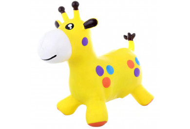 Dětské gumové hopsadlo Žirafa, 52x44x23 cm