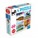 Granna Puzzle set 4v1 - Kočka