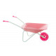 Yuppe - Dětské plechové kolečko 78 cm, Růžové