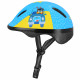 Spokey Fun Police Dětská cyklistická přilba 52-56 cm, Modrá