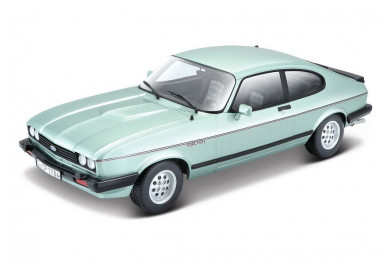 Bburago Plus Ford Capri 1982 light green 1:24