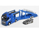 Bburago kamion Volvo FH16 w a Porsche 911 GT2 RS 1:43