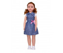 Dětská chodící panenka bruneta, 70cm