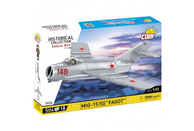 Cobi 2416 Korean War MIG-15 FAGOT, 1:32, 504 kostek