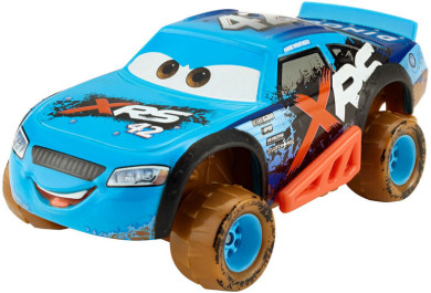 Mattel Cars XRS3 Autíčko odpružený závoďák