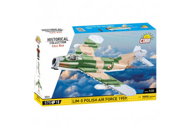 Cobi 5824 Cold War LIM-5 Polish Air Force 1959, 1:32, 575 kostek