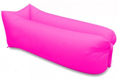 Nafukovací vak Sedco Sofair Pillow LAZY, Růžový