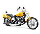 Maisto Harley Davidson FXDWG Dyna Wide Glide (2001) yellow 1:18 