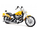 Maisto Harley Davidson FXDWG Dyna Wide Glide (2001) yellow, blister box, 1:18