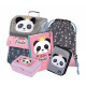 BAAGL SET 5 Zippy Panda: aktovka, penál, sáček, desky, box