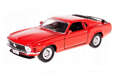 Welly Ford Mustang 1970 Boss 302, červený 1:34-39