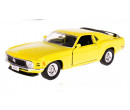 Welly Ford Mustang 1970 Boss 302, žlutý 1:34-39
