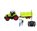 RC traktor s vlekem na dálkové ovládání, 38cm