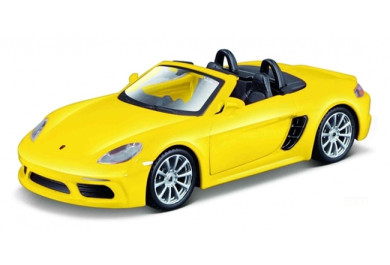 Maisto Porsche 718 Boxster, Žluté 1:32/44