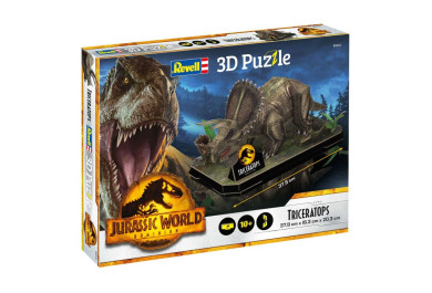 Revell 00242 3D Puzzle Jurassic World - Triceratops