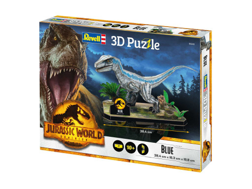 Revell 00243 3D Puzzle Jurassic World - Blue