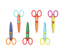 Easy Nůžky s ozdobným ostřím, 13 cm mix barev