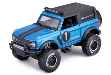 Maisto Ford Bronco 4x4 Rebels, modrý