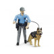 Bruder 62150 Figurka Policista a pes