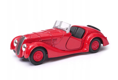 Welly BMW 328, Červená 1:34-39