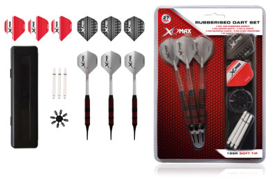 Sada XQMax SET šipky 18g soft, příslušenství