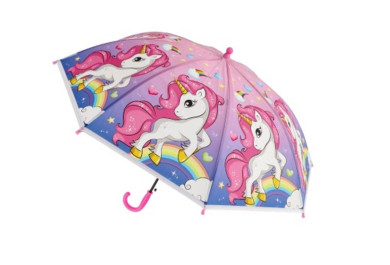 Dětský vystřelovací deštník - Jednorožec