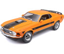 Maisto Ford Mustang Mach 1 (1970) Oranžový 1:18