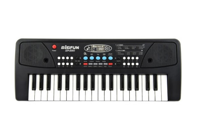 Klávesy Bigfun BC-430C pro děti, 37 kláves, mikrofon, MP3 přehrávač, 40 cm 