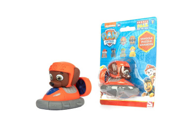 Spin Master Paw Patrol Skládací gumové 3D autíčko Zuma