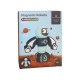 Made Robot magnetický, modrý, 7 ks, 15 cm