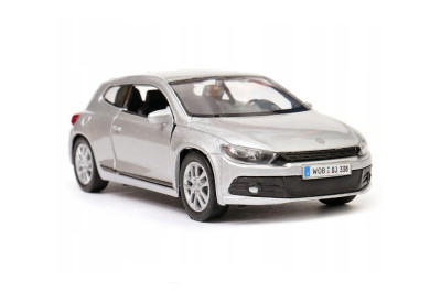 Welly VW Scirocco, Stříbrný 1:34-39