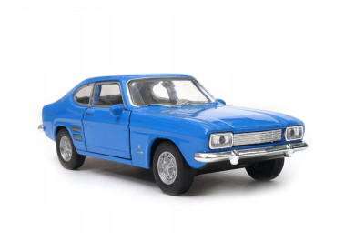 Welly Ford Capri 1969, modrý 1:34