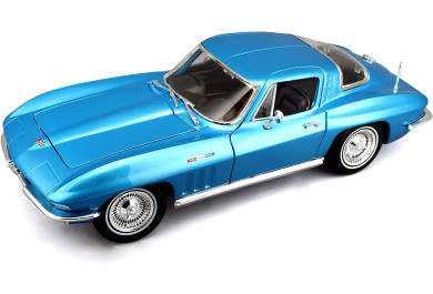 Maisto 1965 Chevrolet Corvette, modrý 1:18