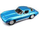 Maisto 1965 Chevrolet Corvette, modrý 1:18
