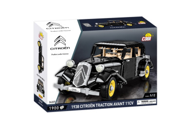 Cobi 24337 Citroen Traction Avant 11 CV 1938, 1:12, 1900 kostek