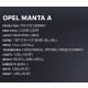 Cobi 24339 Opel Manta A 1970, 1:12, 1905 kostek